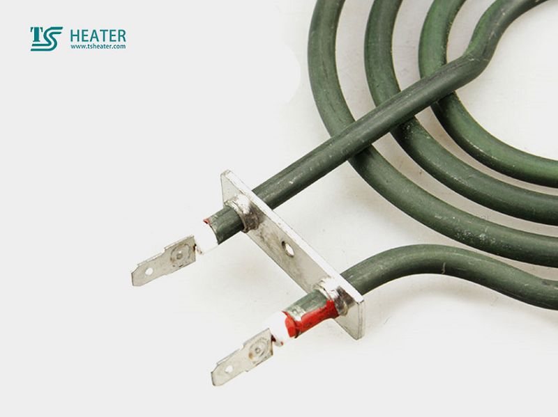 Disc type electric heating tube