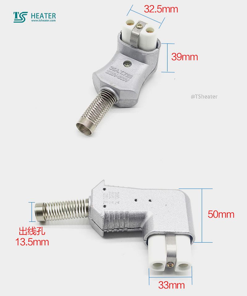 High temperature plugs for band heaters