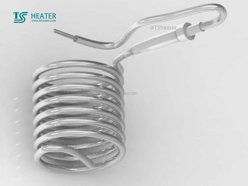PTFE Single Tubular Spiral Heaters (2)