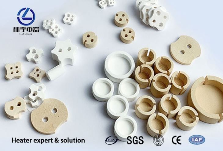 Ceramic Magnesia MgO Spacer Components